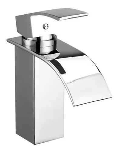 Torneira Banheiro Monocomando Cascata Bica Baixa Mea Bs105